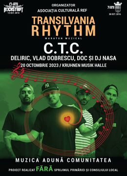 Brasov: C.T.C. (Deliric, Vlad Dobrescu, Doc si DJ Nasa)  – TRANSILVANIA RHYTHM