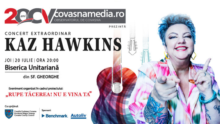 OCV 20 - Concert extraordinar KAZ HAWKINS