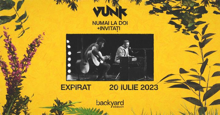 Vunk • Numai la doi • Backyard Acoustic Season 2023 • 20.07