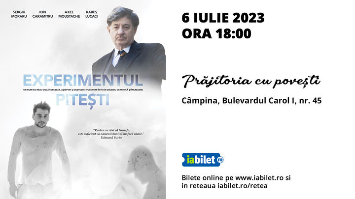 Câmpina: Proiectie film - Experimentul Pitesti - in prezenta realizatoarei