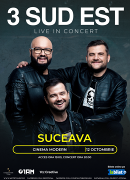 Suceava: 3 SUD EST - LIVE IN CONCERT