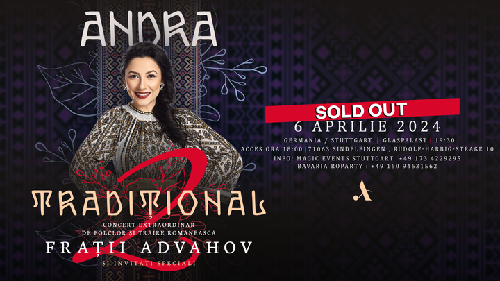 Stuttgart: SOLD OUT Concert Andra Traditional 2