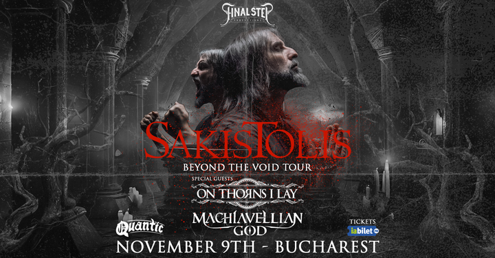 Sakis Tolis - Beyond The Void Tour - live in Bucuresti - Quantic