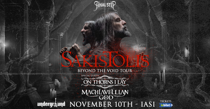 Iasi: Sakis Tolis - Beyond The Void Tour - live in Iasi - Underground