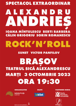 Brasov: Alexandru Andries - ROCK'N'ROLL