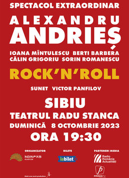 Sibiu: Alexandru Andries - ROCK'N'ROLL