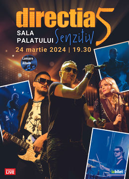 Directia 5 - Lansare album "Senzitiv" la Sala Palatului