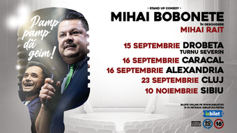 Stand up comedy cu Mihai Bobonete