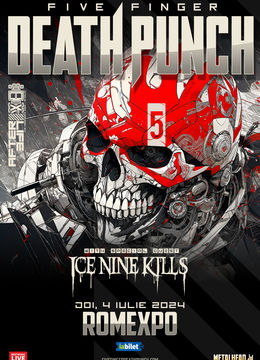 Concert Five Finger Death Punch & Ice Nine Kills la Romexpo
