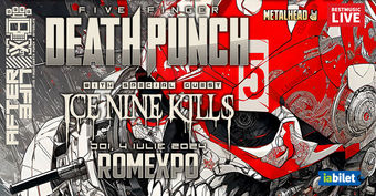 Concert Five Finger Death Punch &amp; Ice Nine Kills la Romexpo - /METALHEAD 20 Years