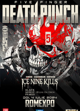 Five Finger Death Punch & Ice Nine Kills la Romexpo