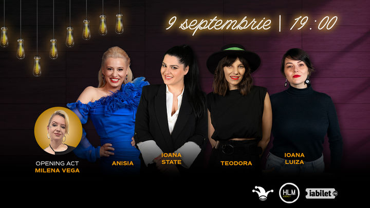 The Fool: Stand-up comedy cu Anisia Gafton, Ioana State, Ioana Luiza și Teodora Nedelcu