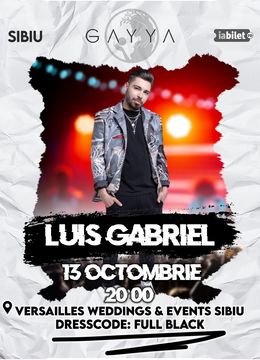 Sibiu: Concert Luis Gabriel
