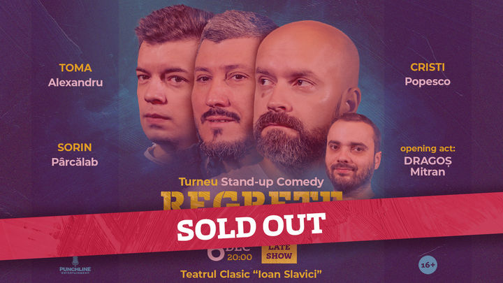 Arad: Stand-up Comedy cu Toma, Cristi & Sorin Pârcălab Late Show