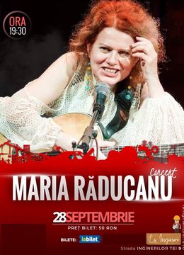 Concert Maria Raducanu @ La Ingineri Bistro