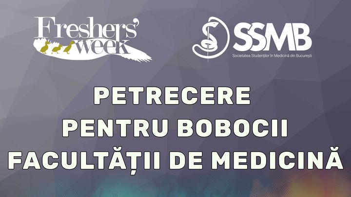 Petrecere pentru bobocii Facultății de Medicină