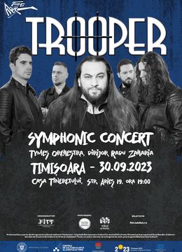 Timișoara: Trooper | Tymes Orchestra | Concert simfonic | Time to Rock 2023