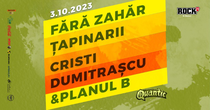 QFest – Ziua II  – Fara Zahar + Tapinarii + Cristi Dumitrascu Band | Quantic