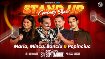 Stand Up la Club 99 cu Maria Popovici, Mincu, Banciu &amp; Popinciuc