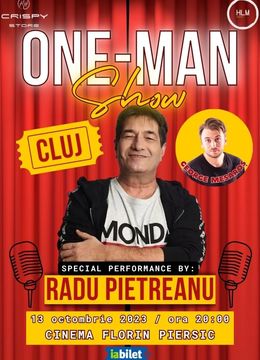 Cluj: One-Man Show cu Radu Pietreanu - "Turneu Național"