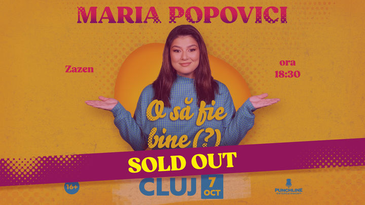 Cluj | Stand-Up Comedy Special cu Maria Popovici