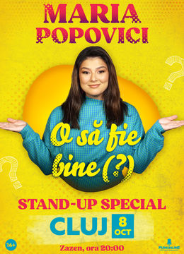 Cluj | Stand-Up Comedy Special cu Maria Popovici