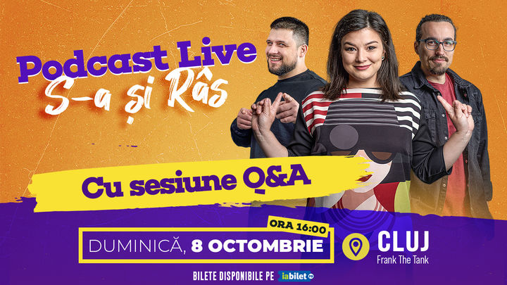Cluj | Podcast LIVE | S-a și râs cu Maria Popovici, Mincu și Banciu