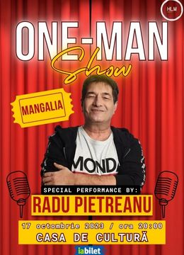 Mangalia: One-Man Show cu Radu Pietreanu - "Turneu Național"