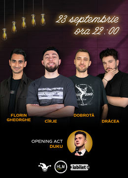 The Fool: Stand-up comedy cu Cîrje, Florin Gheorghe, Alex Dobrotă și Drăcea