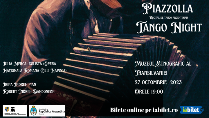Cluj-Napoca: Piazzolla Tango Night - Recital de tango argentinian