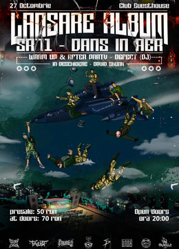 Concert SR71 - Lansare Album "Dans in aer"
