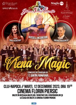 Cluj-Napoca: Concert de Craciun Viena Magic
