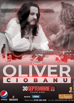 Concert Oliver Ciobanu @ La Ingineri Bistro