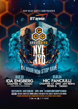 Cluj-Napoca: Groove Hive - 24 Hour Non-Stop Event
