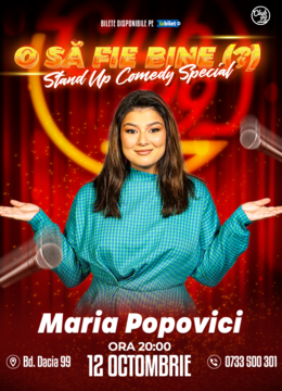 Maria Popovici - O să fie bine (?) | Stand Up Comedy SPECIAL @ Club99