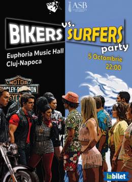 Cluj-Napoca: Bikers vs. Surfers