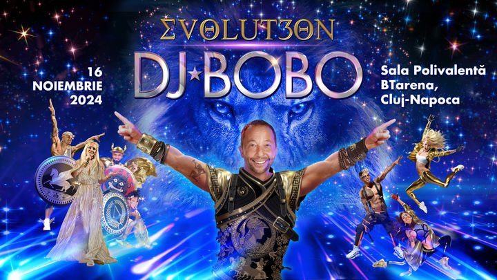 DJ BOBO în turneul EVOLUTION | Cluj-Napoca, 2024