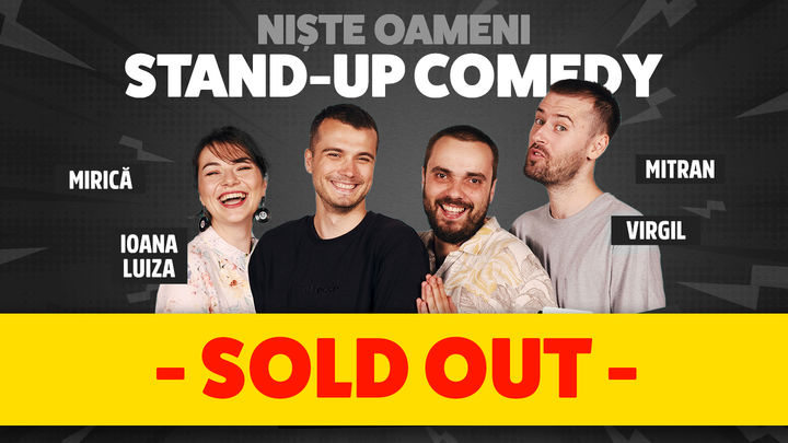 Galati | Stand-up Comedy cu Ioana Luiza, Mirica, Mitran si Virgil