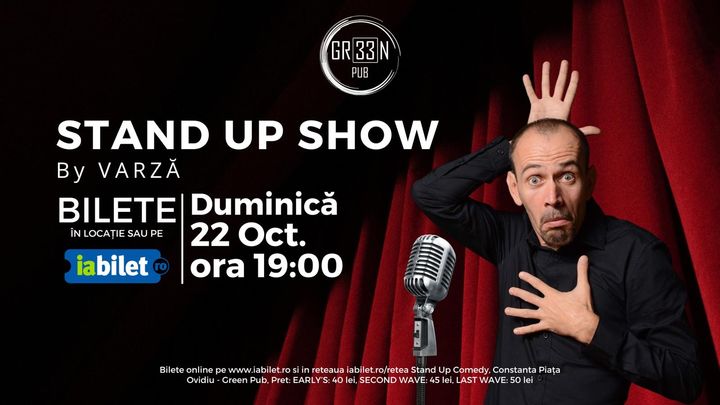 Constanța:  Stand Up Comedy cu Varză