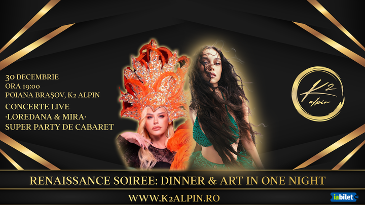 Brașov: Renaissance Soirée - Dinner & Art in One Night