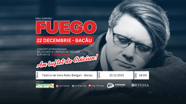 Bacau:  Fuego Band - Am suflet de Craciun