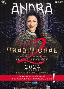 Bucuresti: Concert LIVE Andra - Traditional 2 - 27 aprilie