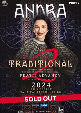 Bucuresti: SOLD OUT Concert LIVE Andra - Traditional 2 - 28 aprilie