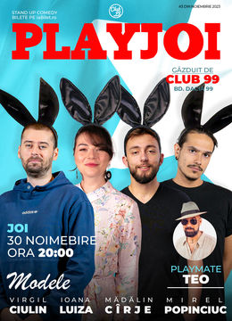 PlayJoi - Teo prezintă Virgil Ciulin, Ioana Luiza, Cîrje & Popinciuc la Club 99