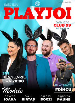 PlayJoi - Ioana State, Dan Birtaș, Bogzi și Florentin Păune | prezentat de Frînculescu la Club 99