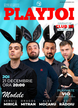 PlayJoi - Sergiu Mirică, Mitran, Alex Mocanu & Edi Rădoiu | prezentat de Vio la Club 99