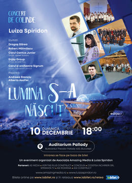 Concert de colinde - Lumina S-a născut - Luiza Spiridon și prietenii