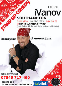Southampton: Stand up comedy cu Doru iVanov