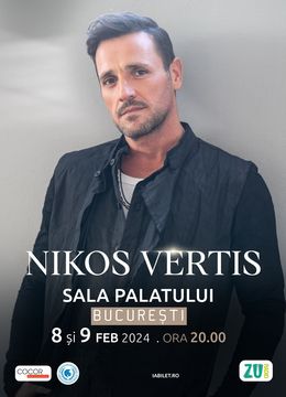 Concert Nikos Vertis | 8 februarie