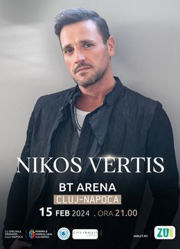 Cluj-Napoca: Concert Nikos Vertis